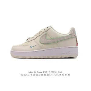 Nike Air Force 1 '07 Low DV0789 White Leather Sneakers
