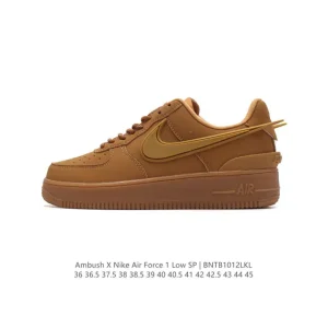 Nike Air Force 1 Ambush Low SP Leather Sneakers