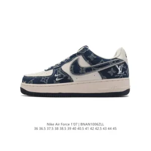 Nike Air Force 1 07 Low White Leather Sneakers for Men and Women
