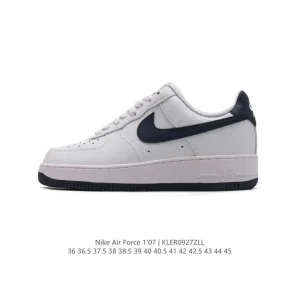 Nike Air Force 1 '07 Low White Leather Sneakers for Men and Women