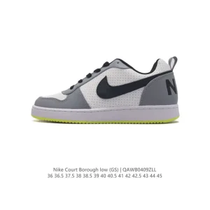 Nike Court Borough Low Men and Women Shoes Dq5354-1
