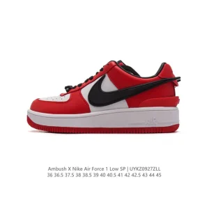 Nike Air Force 1 Low Ambush Collaboration Leather Sneakers