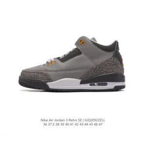 Nike Air Jordan 3 Retro SE Men's Basketball Shoes White Cement