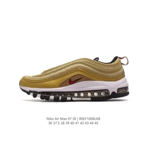 Nike Air Max 97 Low Top Running Shoes with Visible Air Cushioning