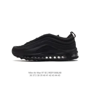 Nike Air Max 97 Low Top Running Shoes with Full-Length Air Cushion