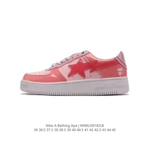 Bape x Nike Air Force 1 Sta Low Camo Sneakers for Men and Women