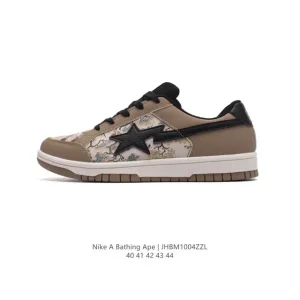 Bape x Nike Air Force 1 Low Camo Sneakers for Men
