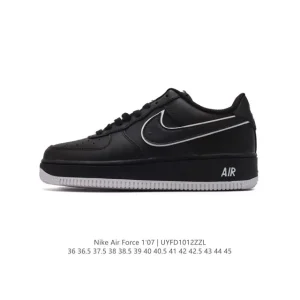 Nike Air Force 1 '07 Low DV0788 White Leather Casual Sneakers