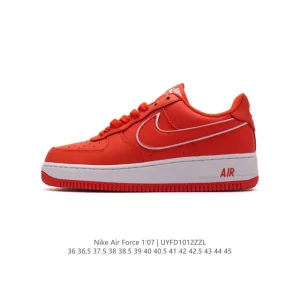 Nike Air Force 1 '07 Low DV0788 White Leather Casual Sneakers