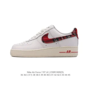 Nike Air Force 1 '07 Low White Leather Sneakers DV0789