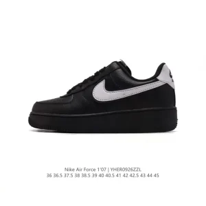 Nike Air Force 1 07 Low White Leather Casual Shoes for Men and Women