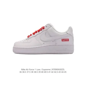 Nike Air Force 1 '07 Low White Leather Sneakers for Men and Women