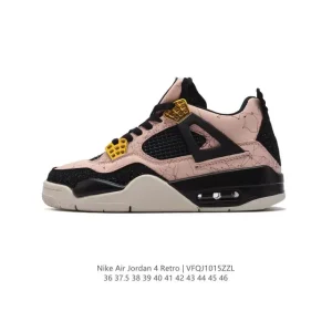 Jordan Air 4 Retro OG Black Cement Men's Basketball Shoes