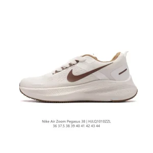 Nike Air Zoom Pegasus 38 Running Shoes with React Foam and Zoom Air Cushioning