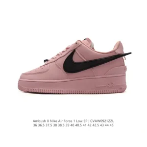Nike Air Force 1 Low Ambush Collaboration Leather Sneakers
