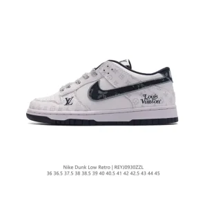 Nike SB Dunk Low x Louis Vuitton Collaboration Skateboarding Shoes