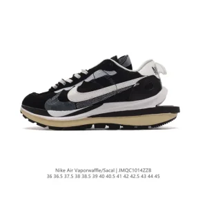 Nike Sacai Vaporwaffle Black White CV1363-006 Sneakers