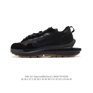 Nike Sacai Vaporwaffle Chukka Sneaker with Layered Sole and Suede Mesh Upper