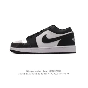 Jordan Air 1 Low Retro Vintage Basketball Shoes with Air Cushion