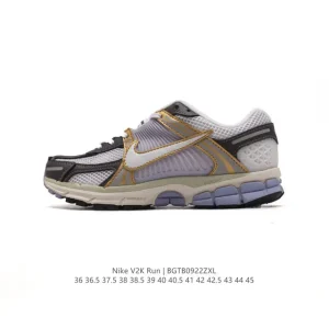 Nike V2K Run Retro Running Shoes - Vintage Style with Cushioning
