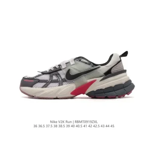 Nike V2K Run Retro Running Shoes Vintage Style with Cushioning