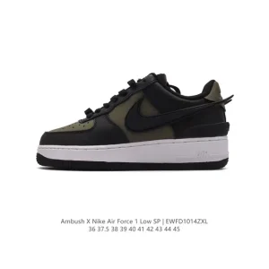 Nike Air Force 1 '07 Low White Leather Casual Sneakers for Men and Women