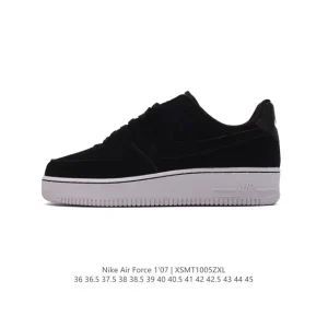 Nike Air Force 1 '07 Low White Leather Sneakers for Men and Women