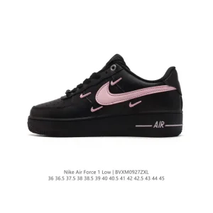 Nike Air Force 1 '07 Low White Leather Sneakers for Men and Women
