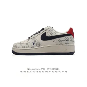 Nike Air Force 1 '07 Low White Sneakers with Air Cushioning