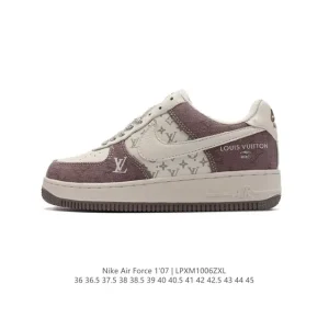 Nike Air Force 1 Low LV White Leather Sneakers