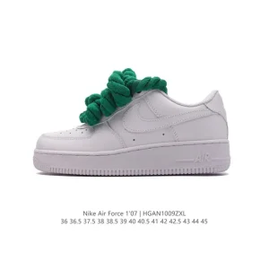 Nike Air Force 1 '07 Low Top Leather Sneakers for Men and Women