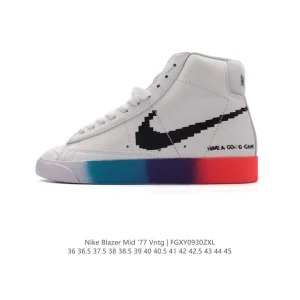 Nike Blazer Mid 77 Vntg Vintage Suede High Top Sneakers for Men and Women