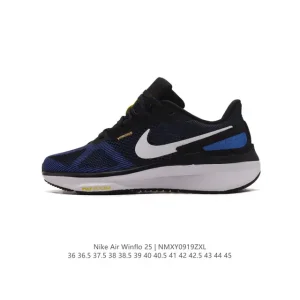 Nike Zoom Winflo 25 Running Shoes Breathable Cushioning Sprint