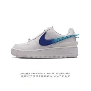Nike Air Force 1 Low Ambush Collaboration Leather Sneakers