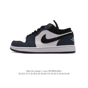 Jordan AJ1 Low Retro Classic Leather Basketball Shoes