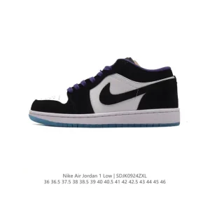 Jordan Air AJ1 Low Retro Basketball Shoes with Air Cushioning