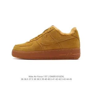 Nike Air Force 7 Low Winter Edition Leather Sneakers with Solo Cushioning
