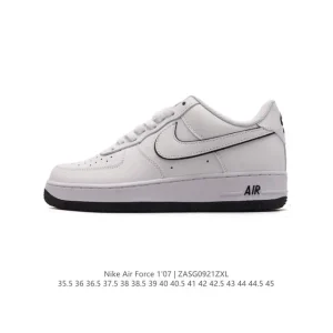 Nike Air Force 1 '07 Low DV4247 Leather Sneakers with Air Cushion