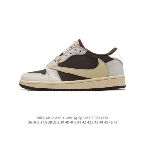 Jordan Air 1 Low OG SP Military Blue Reverse Swoosh Sneakers