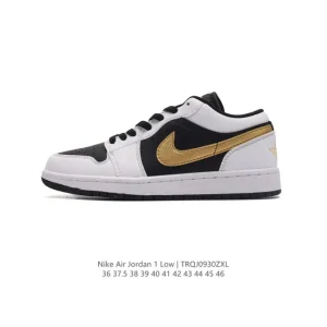 Jordan AJ1 Low Retro Basketball Shoes with Air Cushion