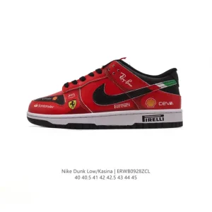Nike Dunk Low Kasina Collaboration Leather Sole Streetwear Skate Shoes