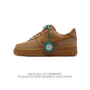 Nike Air Force 1 Low 07 White Leather Casual Sneaker Shoes
