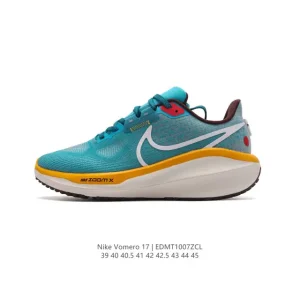 Nike Air Zoom Vomero 17 Men's Running Shoes with Dual Zoom Air Cushioning