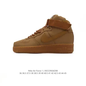 Nike Air Force 1 '07 Low White Leather Casual Sneakers