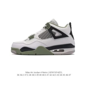 Jordan Air 4 Retro OG Black Cement Men's Basketball Shoes