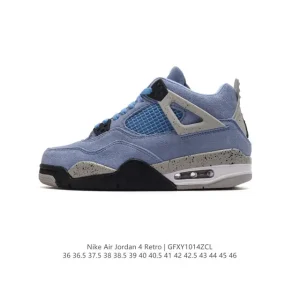 Jordan Air 4 Retro OG Black Cement Men's Basketball Shoes