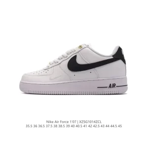 Nike Air Force 1 '07 Low White Leather Sneakers DV1724