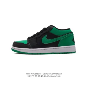 Jordan Air 1 Low Retro Vintage Leather Basketball Shoes