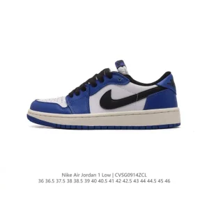 Air Jordan 1 Low Retro CZ0790 - Classic Leather Basketball Shoes
