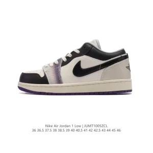 Jordan AJ1 Low Retro Vintage Basketball Shoes with Air Cushion